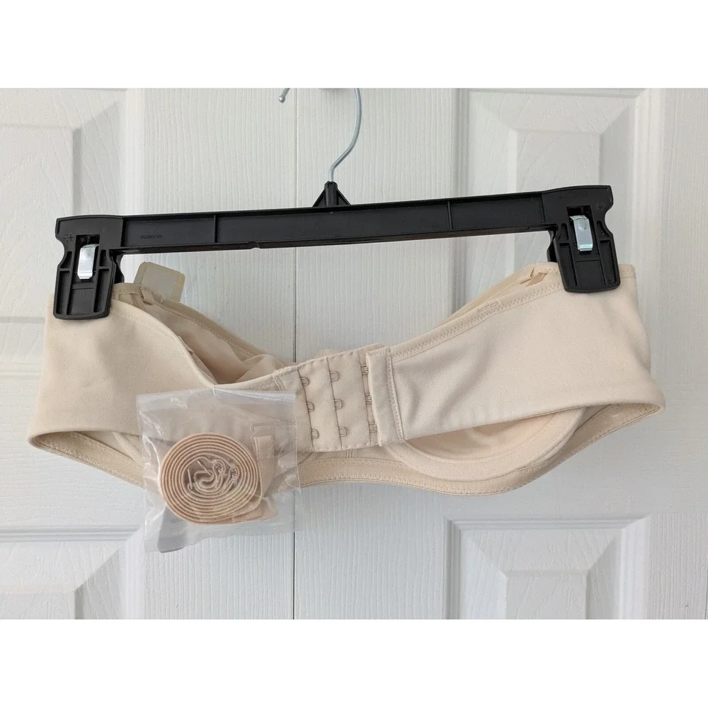 Lilyette 4-Way Convertible Bra Style 928‎ Underwire Size 36B Beige NWT